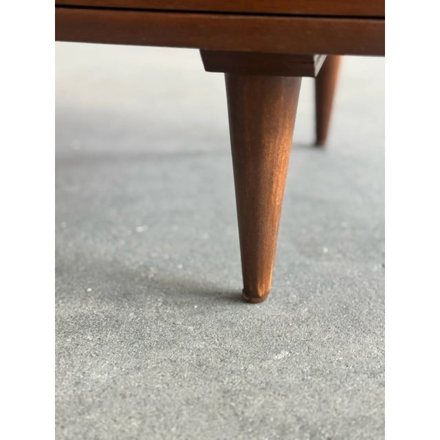 W32 D18 H27 Fully restored deep small chest of drawers , bottom drawer offer ample deep storage and rails for files. Top...