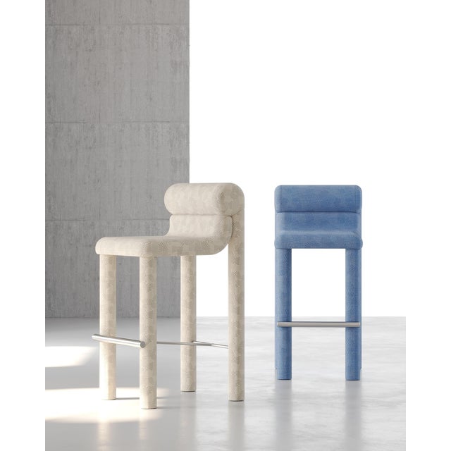 TACTO Bar Stool from Levantin Studio For Sale - Image 9 of 10