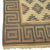 1950s Vintage Dhurrie Geometric Square Rug From Rug & Kilim For Sale - Image 5 of 6