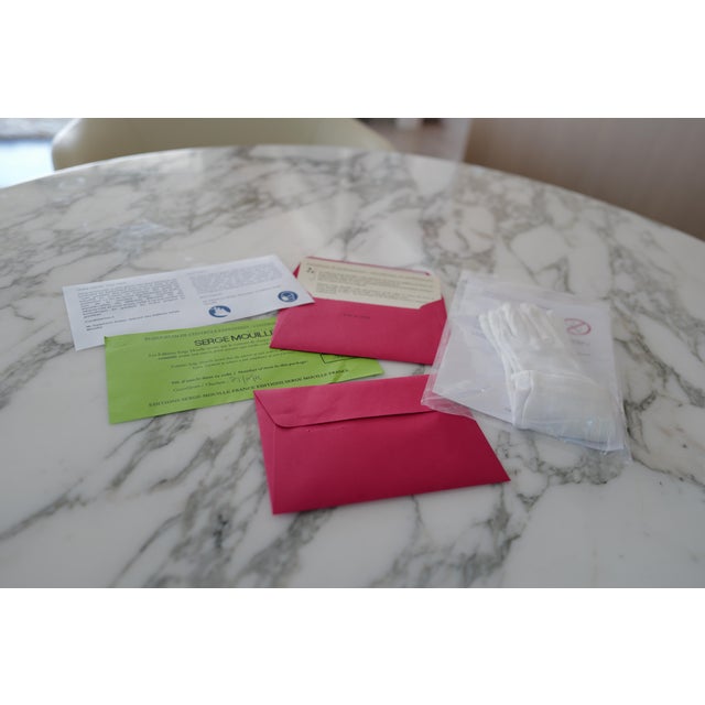 White White 3-Arm Editions Serge Mouille Ceiling Lamp - Authentic & Licensed For Sale - Image 8 of 12