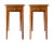 18th Century Early 19th Century English Hepplewhite Inlaid Side Tables - a Pair For Sale - Image 5 of 6