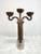 Brutalist Brutalist Candleholder in Brass and Nickel, Italy, 1970s For Sale - Image 3 of 11
