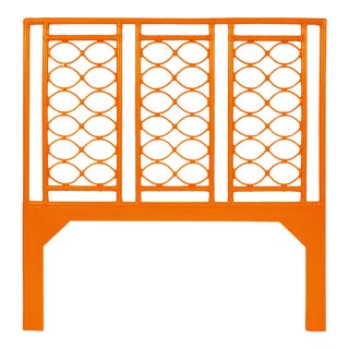 Infinity Headboard Queen - Orange For Sale