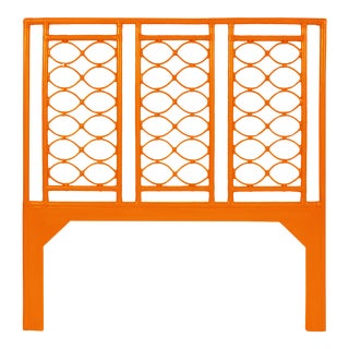 Infinity Headboard Queen - Orange For Sale