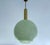 1950s Vintage Italian Pendant Light in Glass, 1950s For Sale - Image 5 of 18