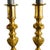 Antique English Brass Pusher Candlesticks, 1890s, Set of 2 For Sale - Image 3 of 11