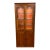 Vintage Cherry Display Cabinet For Sale