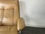 Animal Skin Mid-Century Scandinavian Leather Reclining Lounge Chair with Chrome Frame, 1970s For Sale - Image 7 of 10