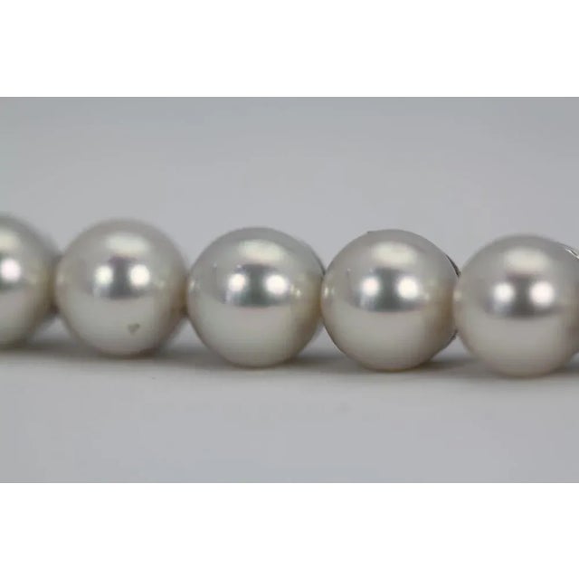 2000 - 2009 Akoya Pearl Bracelet With Diamonds For Sale - Image 5 of 9