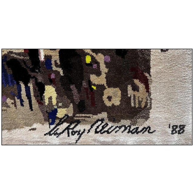 Abstract Expressionism New York Stock Market, LeRoy Neiman For Sale - Image 3 of 5