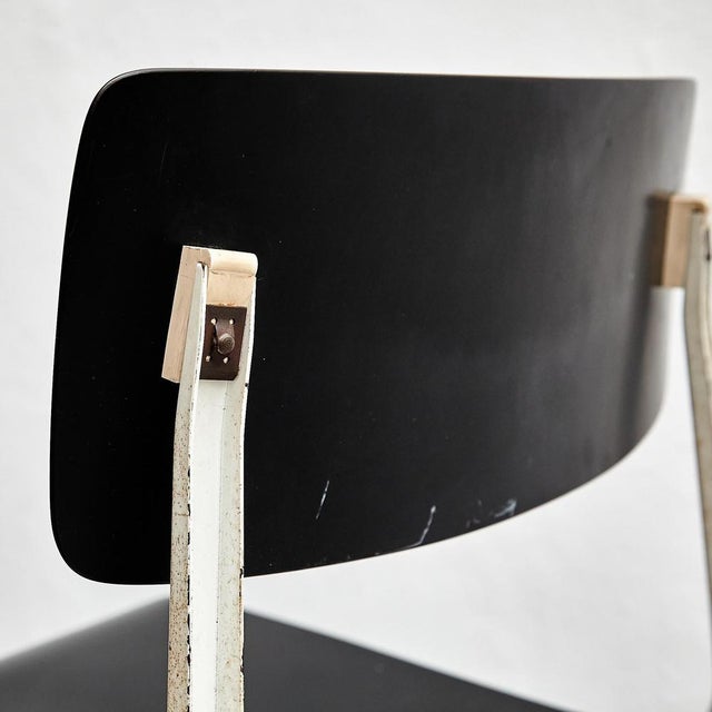 Vintage Theater Chairs by Friso Kramer for Ahrend De Cirkel, 1959, Set of 3 For Sale - Image 6 of 18