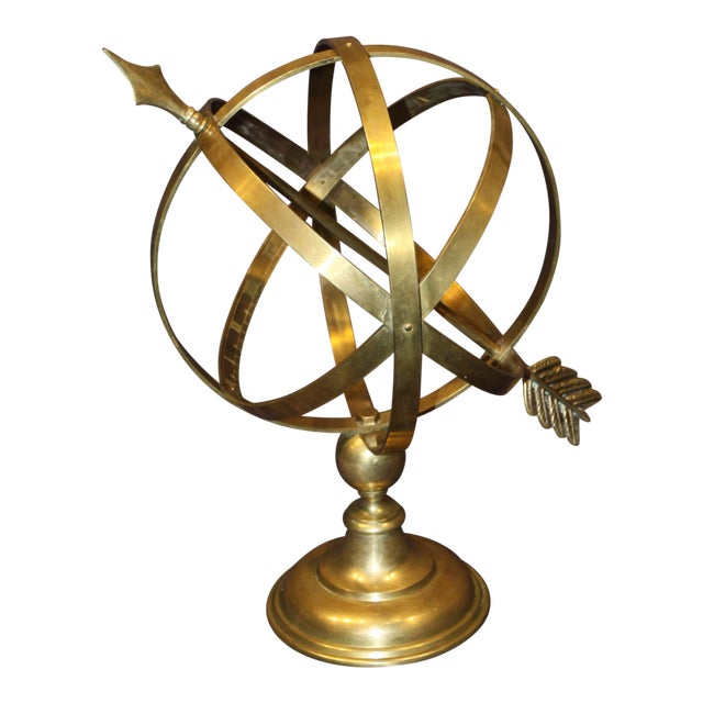 Solid Brass Armillary Sphere Chairish