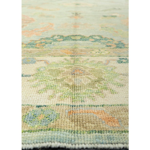 Contemporary Turkish Oushak Rug 8'1" x 10'2" For Sale - Image 3 of 4