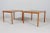 2 nesting tables/side tables from trioh, denmark, 1970s, solid construction made of teak, inscribed on the underside:...