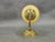 Metal Art Deco Czech Brass and Champagne Glass Wall Light, 1930s For Sale - Image 7 of 10