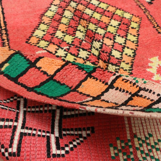 1980s Boho Vintage 5x11 Ft Moroccan Rug For Sale - Image 5 of 9