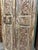 Mid-Century Modern Vintage Hand-Carved Floral Closet Doors – Reclaimed Wood Brown Double Doors 80x32 For Sale - Image 3 of 5
