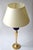 Goldleaf-Plated Table Lamp, Italy, 1960s For Sale - Image 4 of 8