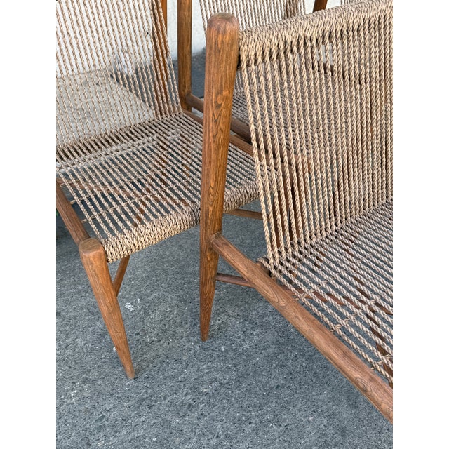 Tan Brownstone Furniture Montauk Dining Chairs, Set of Six For Sale - Image 8 of 12