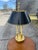 English 1960s Gold and Black Bouillotte Lamp For Sale - Image 3 of 4