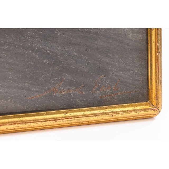 Maud Alice Earl (1863–1943) - Untitled (Dog) Signed Pastel Illustration Framed For Sale In Detroit - Image 6 of 7