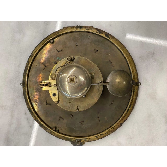 Bronze Sconce Wall or Cartel Clock. Lerolle Freres, Paris, Rare, Unusual For Sale - Image 10 of 13