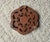 Wooden trivet 6.5 inches diameter 1 inch deep