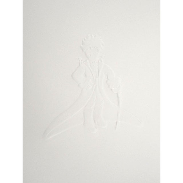Modern Antoine De Saint-Exupery, Le Petit Prince en habits royaux, Etching For Sale - Image 3 of 4