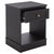 Black Shafa Side Table in Black / Brass For Sale - Image 8 of 10