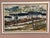 Stig Hallblom, Landscape with Houses and Trees, 1950s, Oil Painting on Panel, Framed For Sale - Image 15 of 18