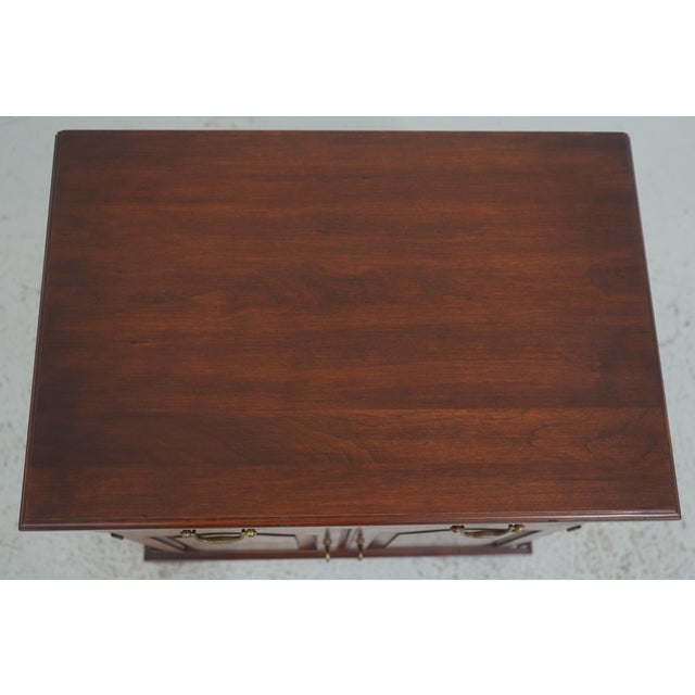 Henkel Harris Cherry 2 Door Nightstand For Sale In Philadelphia - Image 6 of 18