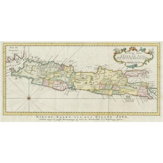 Antique Map of the Island of Java, 1773 For Sale