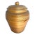 Vintage Split Bamboo Lidded Ginger Jar/Container For Sale