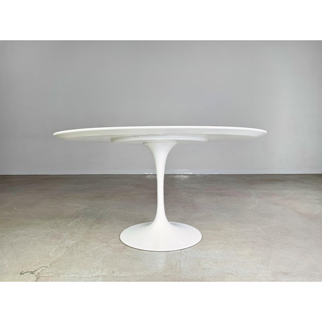 Metal Tulip Oval Coffee Table from Knoll International, 2010s For Sale - Image 7 of 10