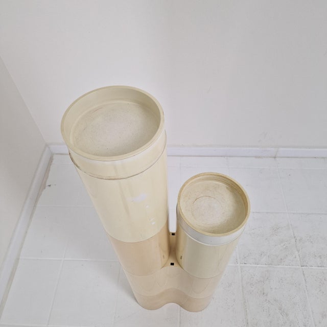 Fiocco Composable Plant Stand by Pierluigi Spadolini for Kartell, 1970s For Sale - Image 10 of 14