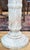 Mid 20th Century Vintage Round Carved Marble Column Pedestal For Sale - Image 5 of 11