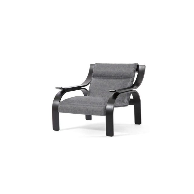 Cassina Italian Woodline Armchair by Marco Zanuso for Cassina, 2022 For Sale - Image 4 of 6