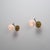 Pair of Italian wall sconces from the 1950s characterized by a compact and well-balanced mid-century design. Each fixture...