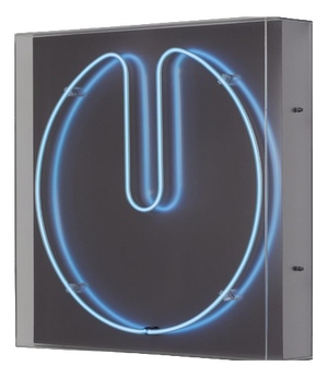 Kinetic Neon Sculpture by Toni Burgering, Netherlands, 1972