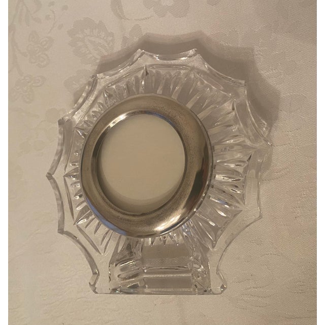 Waterford Crystal Round Portrait Frame Mint Condition Late 20th Century For Sale - Image 12 of 12