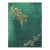 Antique Green Field Chinese Room Size Knotted Wool 1930s Rectangle Art Deco Rug For Sale