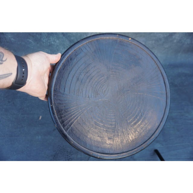 Early 20th Century Thonet Bentwood Piano Stool in Black For Sale In Los Angeles - Image 6 of 6