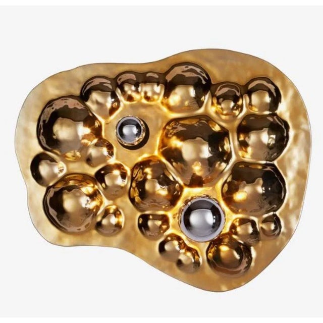 Dune wall light by radar. Design: bastien taillard. Materials: lacquered metal structure with black matte finish,...