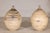 Late 20th Century Large Artisan Ceramic Floor Vases with Cream and Brown Swirled Glaze (Sold Each) For Sale - Image 10 of 18