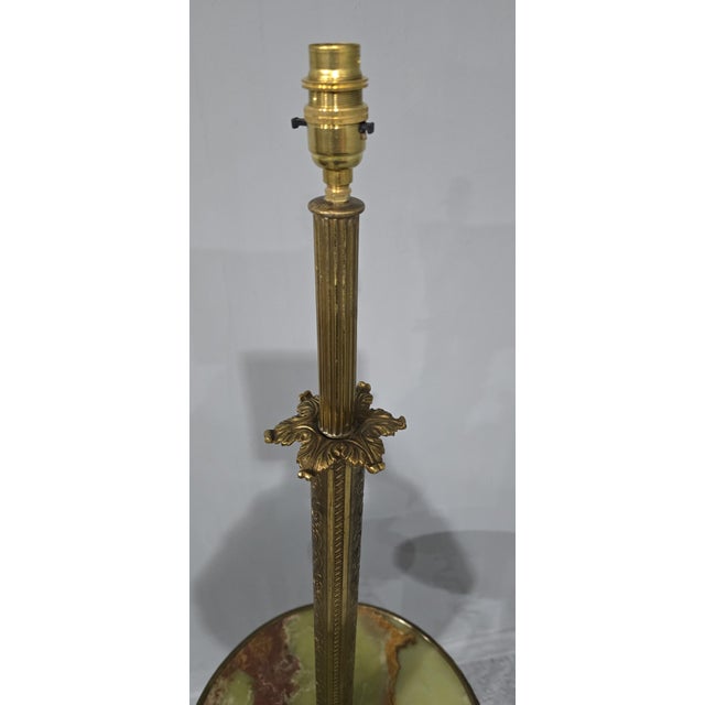 Brass Standard Lamp, 1920s For Sale - Image 6 of 16