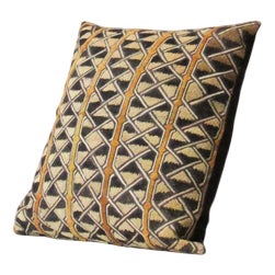 Showa Geometric Cloth Cushion For Sale
