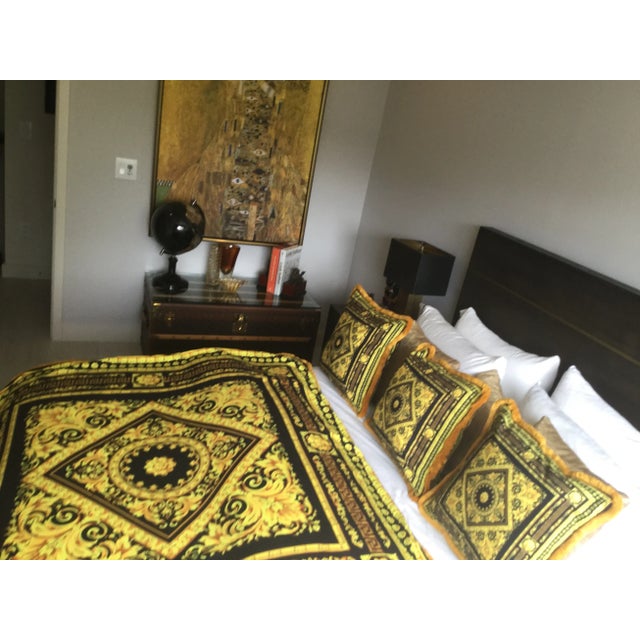 Italian Cistom Made Versace Pillows - Set of 3 For Sale - Image 13 of 13