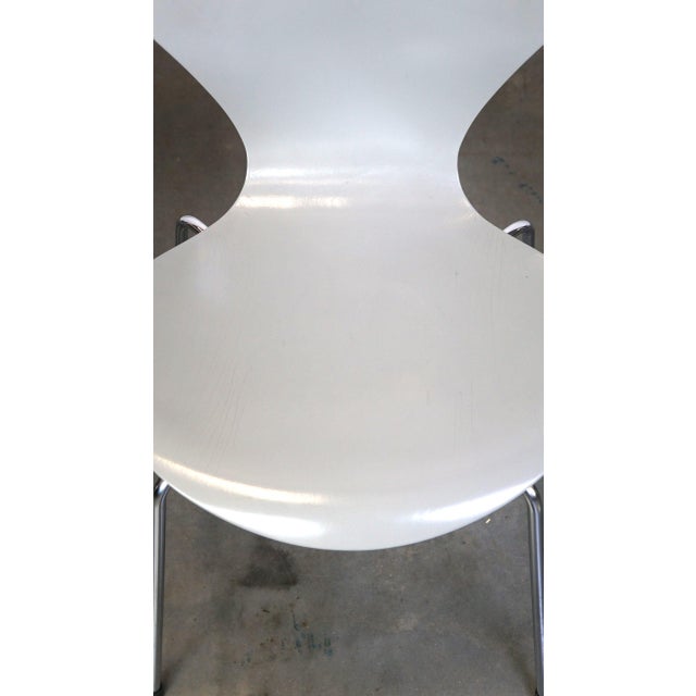 Wood Danish Grey Butterfly Chairs from Fritz Hansen, 1984, Set of 4 For Sale - Image 7 of 14