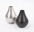 Kenneth Ludwig Chicago Chiseled Black Bell Vase- Small For Sale - Image 4 of 8