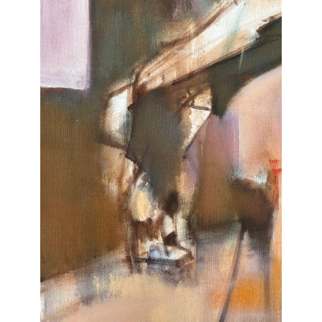 1950s Modern Abstract With Nude Figures For Sale - Image 4 of 9